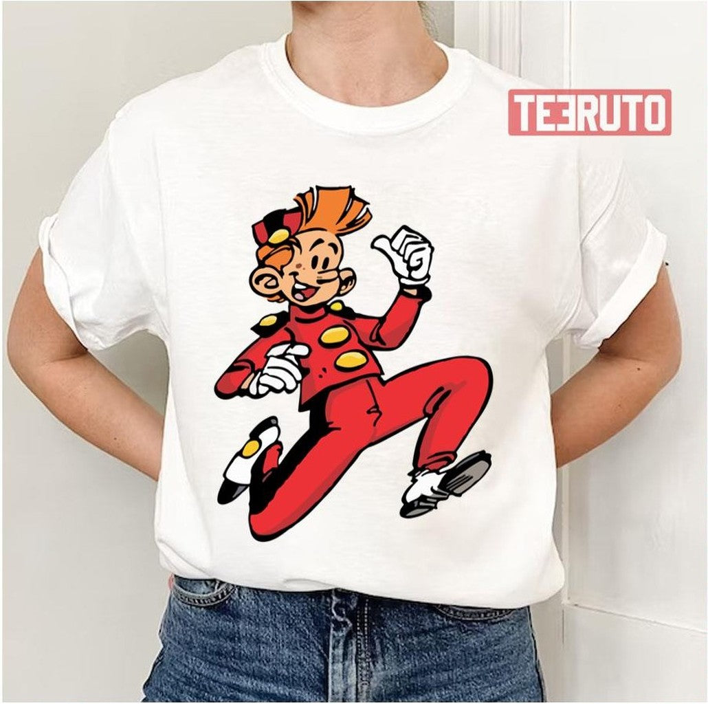 Spirou Running Gaston Lagaffe Unisex T-Shirt