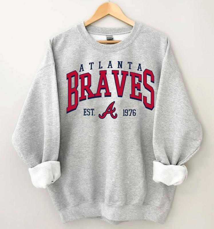 Vintage Atlanta Braves shirt Atlanta Baseball Shirt Atlanta EST. 1976 shirt Vintage Baseball Fan Shirt, Vintage Atlanta Braves Baseball Shirt â€“ Atlant