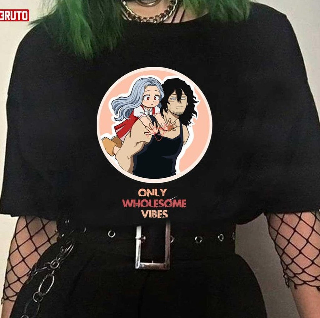 Only Wholesome Vibes Aizawa And Eri My Hero Academia Unisex T-Shirt