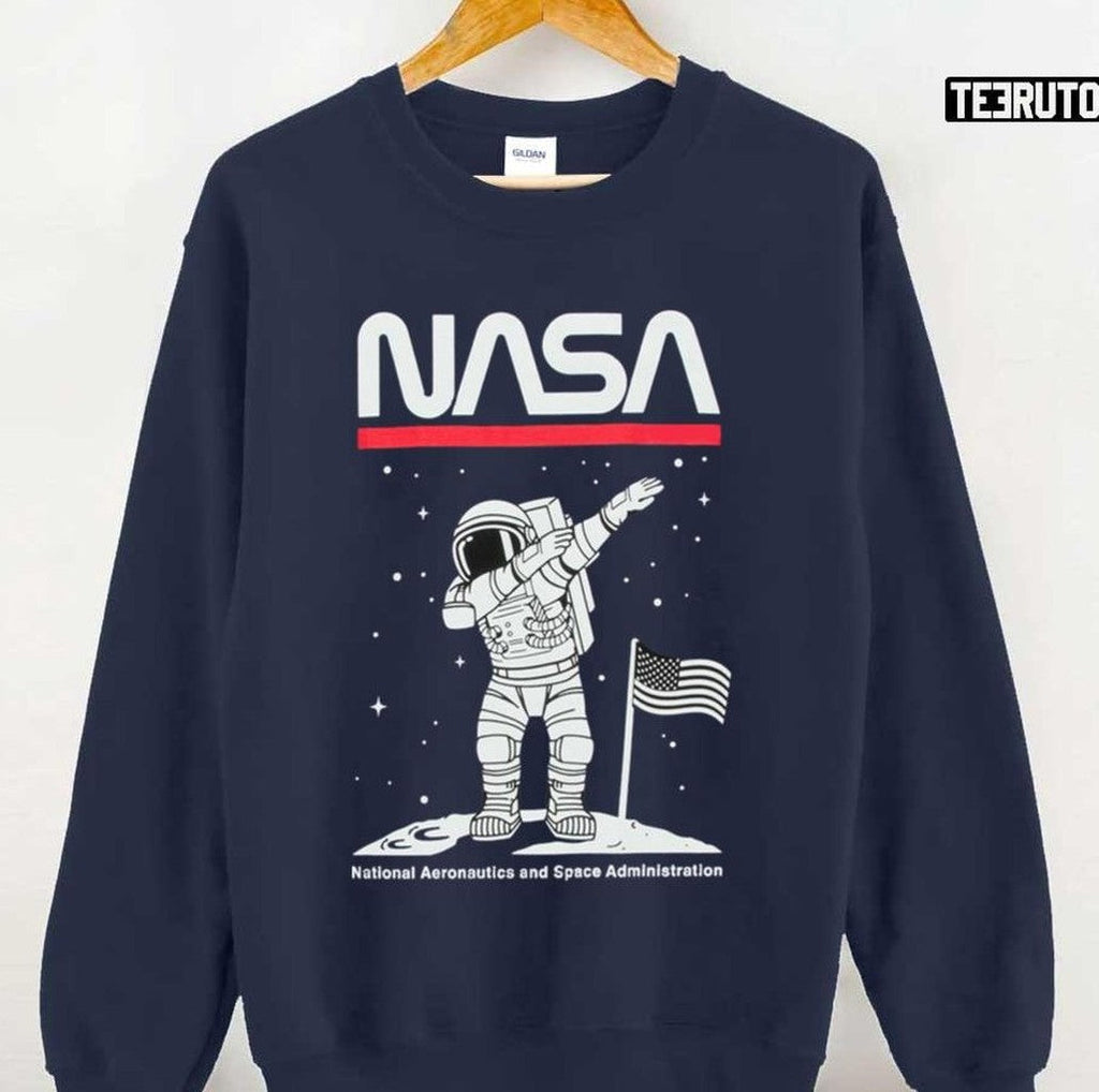 Astronaut Dab Nasa Funny Art Unisex Sweatshirt