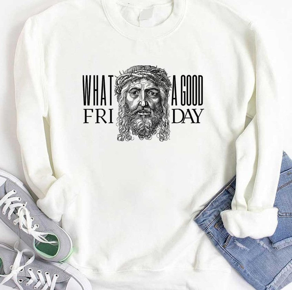 Artwork Of What A Good Friday April Unisex Hoodie