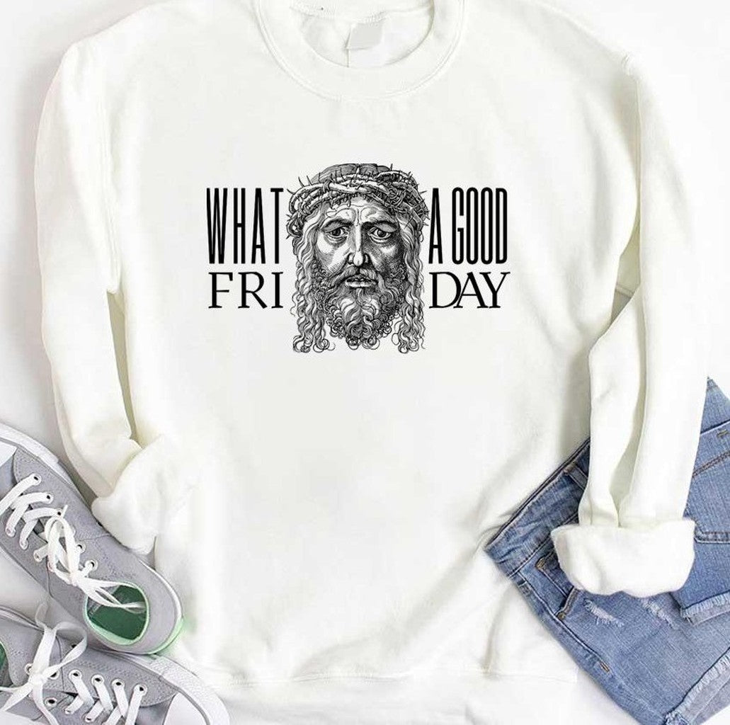 Artwork Of What A Good Friday April Unisex Hoodie