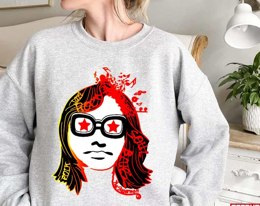 Sixto Rodriguez Coll Glasses Unisex Sweatshirt