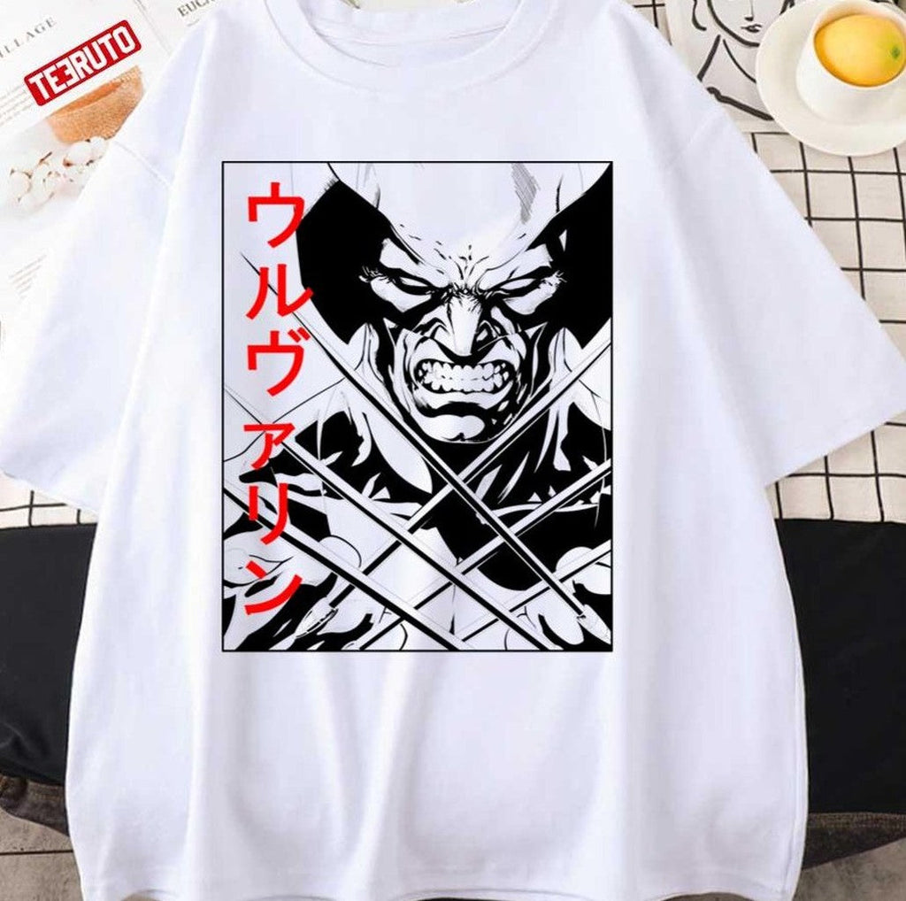 Ronin Wolverine Japanese Unisex T-shirt