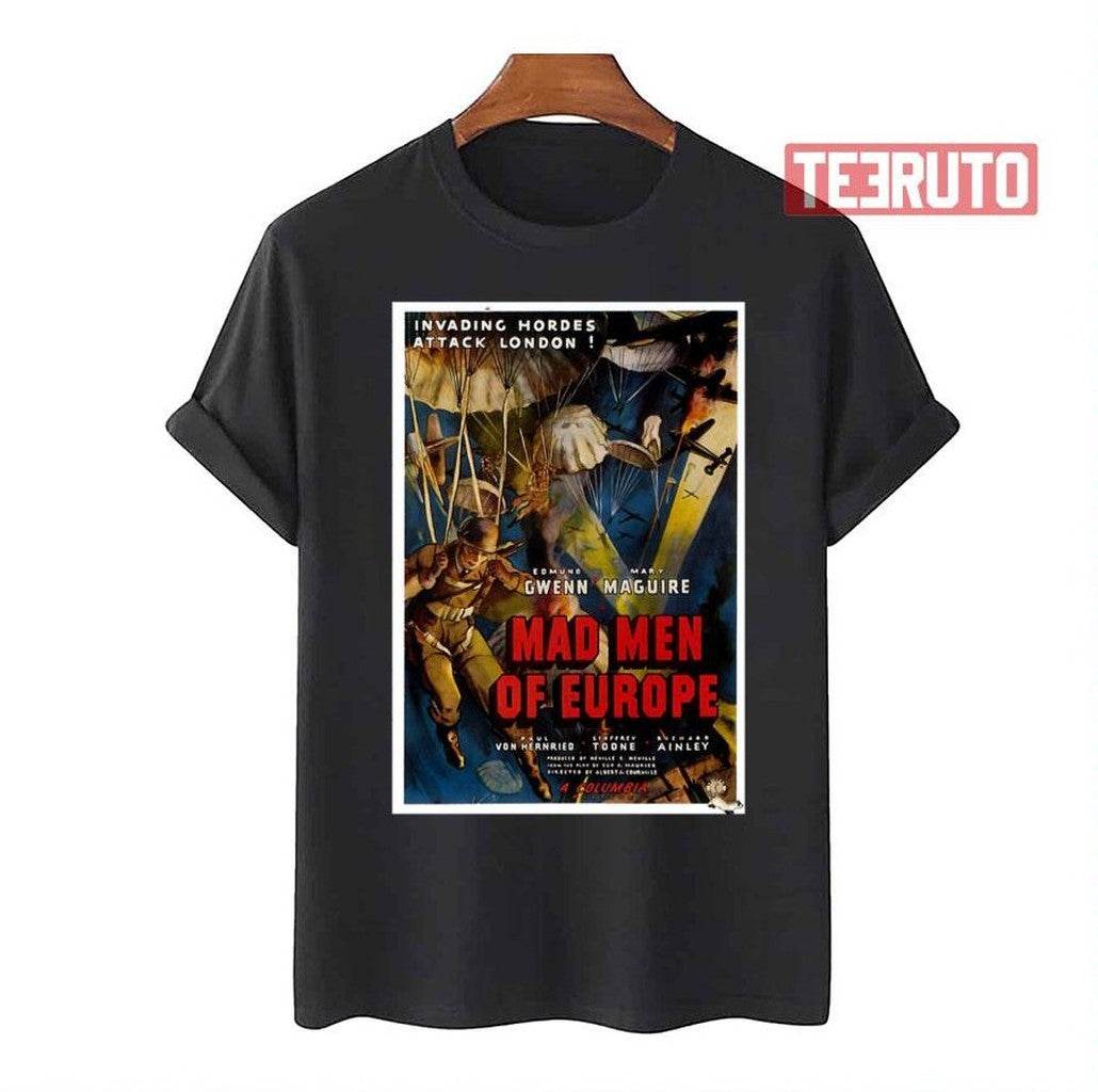 Movie Merchandise Mad Men Of Europe Unisex T-Shirt