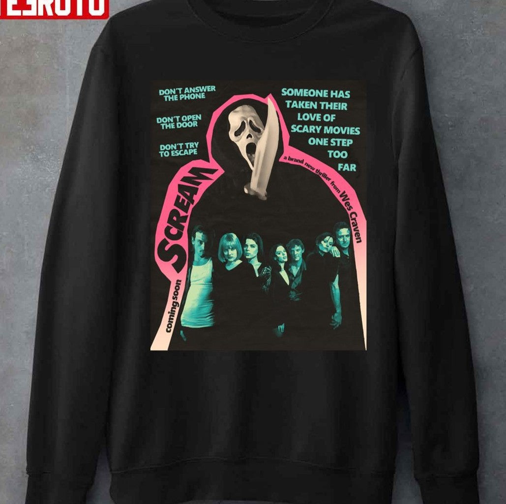 Scream Vintage Movie Unisex Sweatshirt