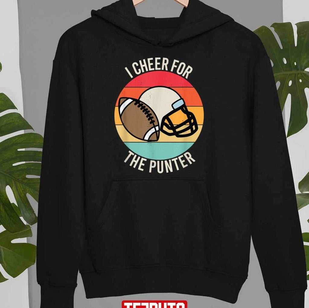 Retro I Cheer For The Punter Unisex Sweatshirt