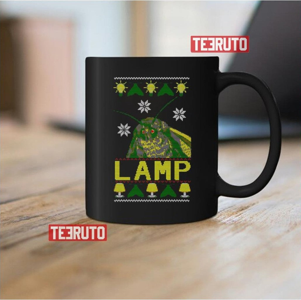 Moth Lamp Meme Christmas Unisex Sweatshirt