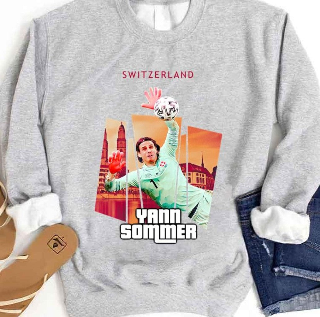 Switzerland Yann Sommer Gta Style Unisex Sweatshirt