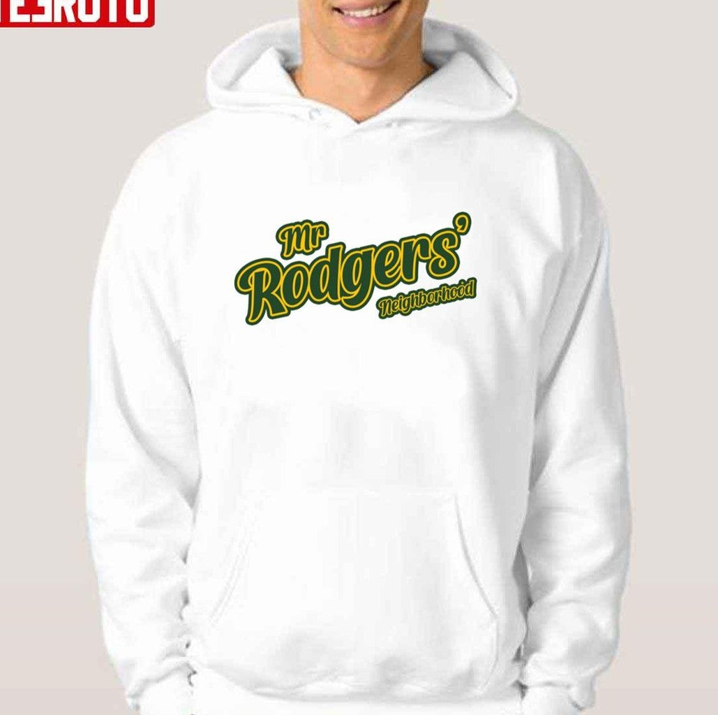 Mr Rodgersâ€™ Neighborhood Aaron Rodgers Unisex Hoodie