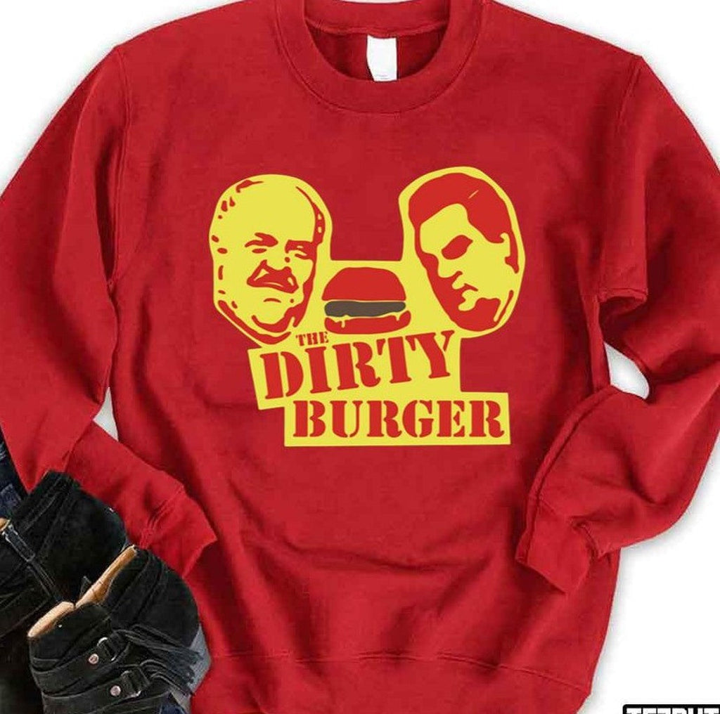 The Dirty Burger Premium Vintage Unisex Sweatshirt