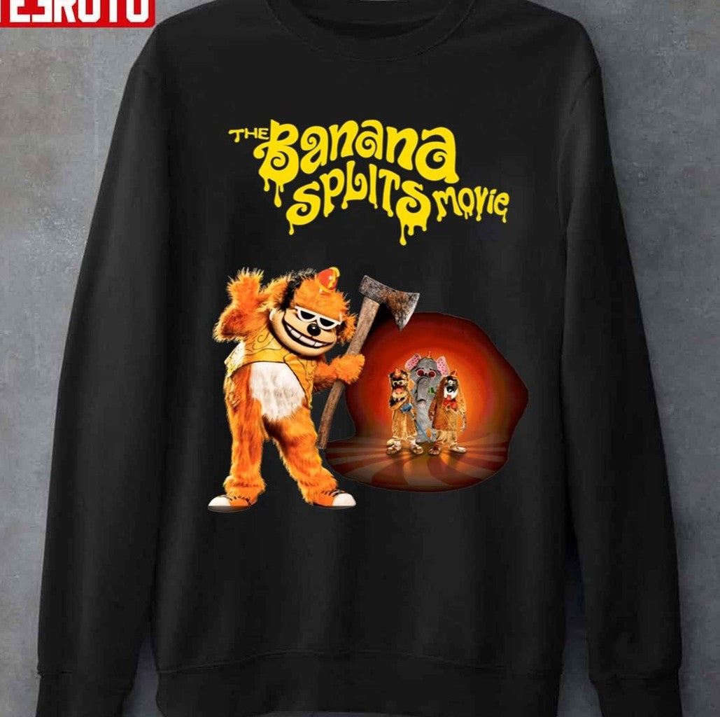 The Banana Splits Retro Horror Cast Movie Unisex Sweatshirt