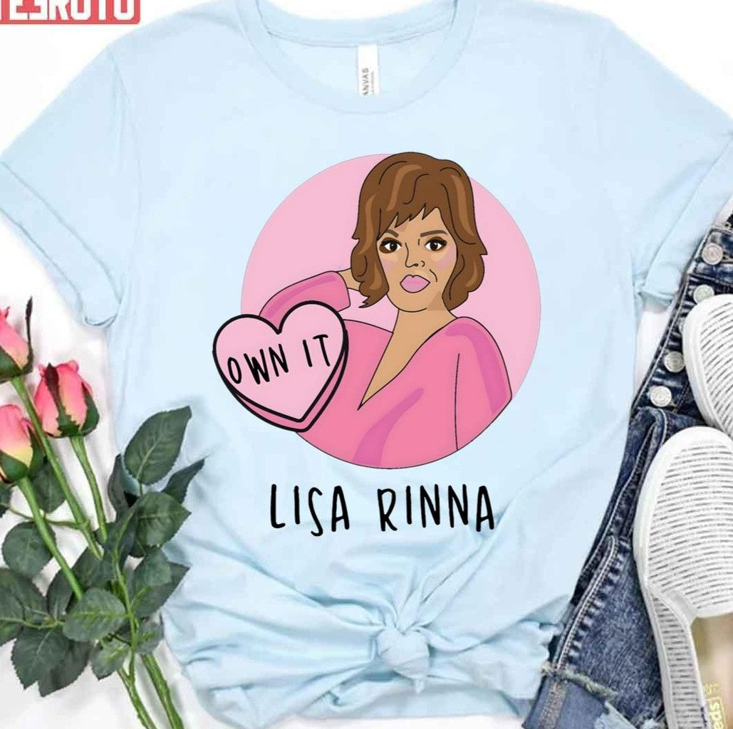 Pink Lisa Rinna Unisex T-Shirt