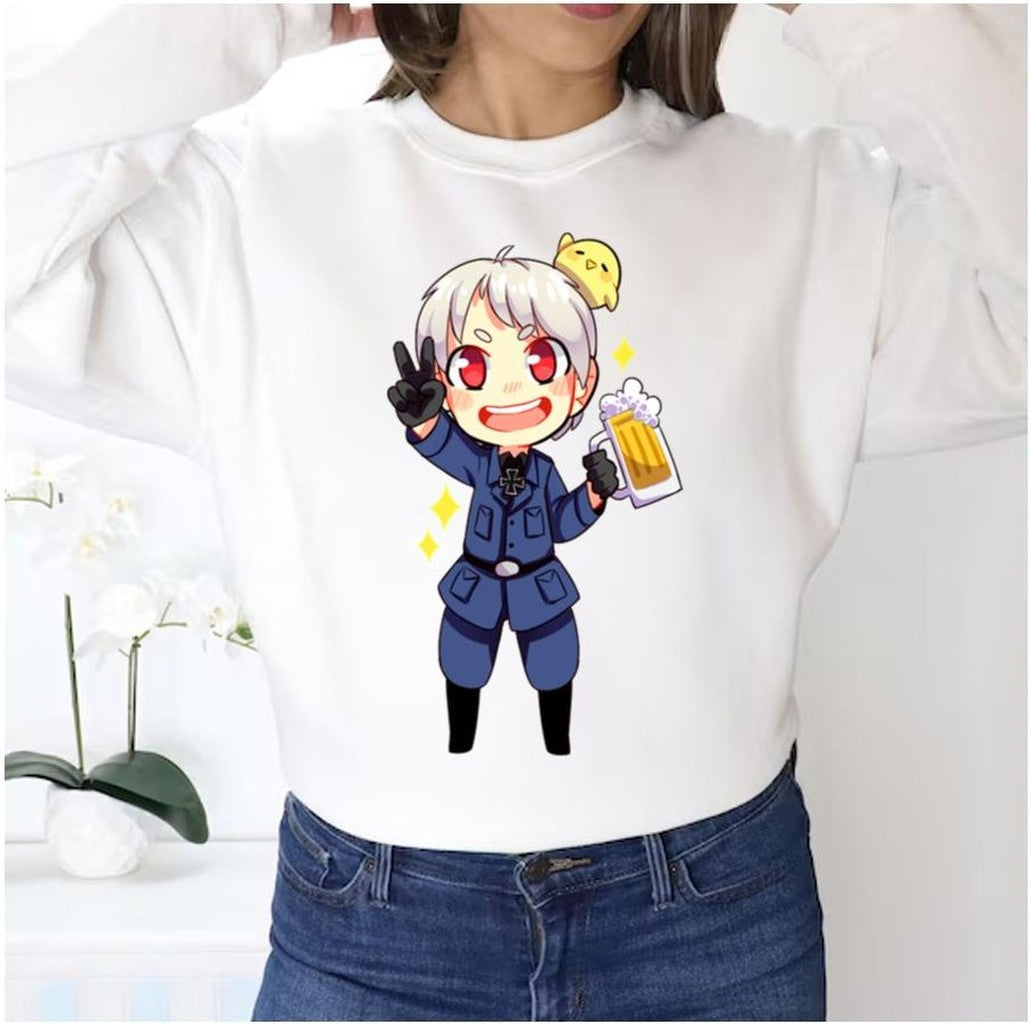 Prussia Beer Guy Hetalia Axis Powers Unisex Sweatshirt