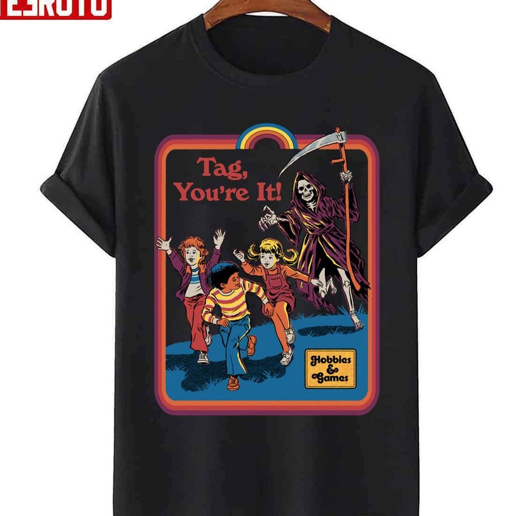 Tag You're It Halloween Art Unisex Sweatshirt