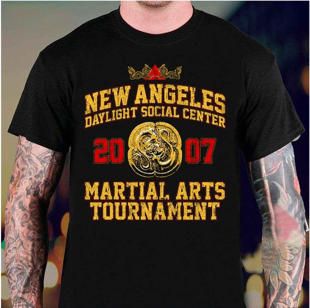 New Angeles 2007 Martial Arts Tournament Double Dragon Unisex Sweatshirt