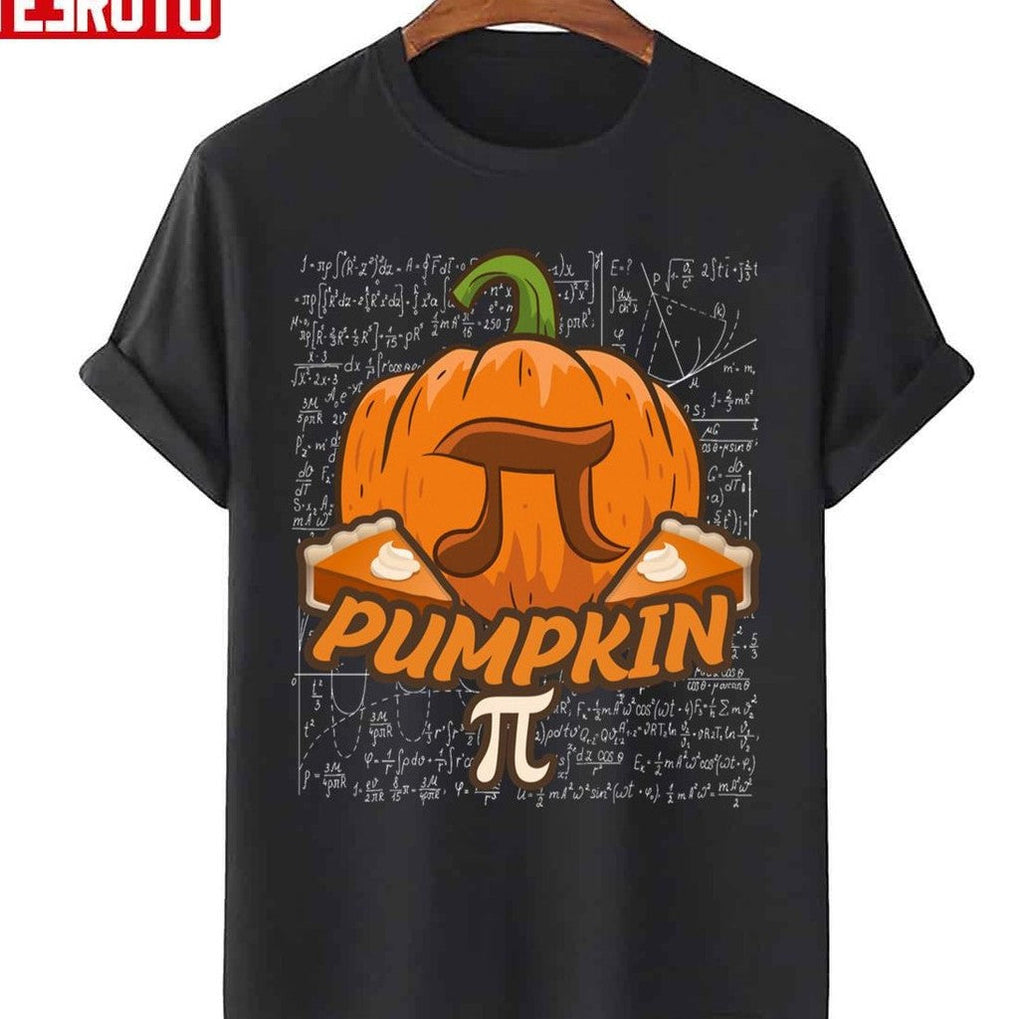 Pi Day Pumpkin Pie Math Funny Halloween Thanksgiving Unisex Sweatshirt