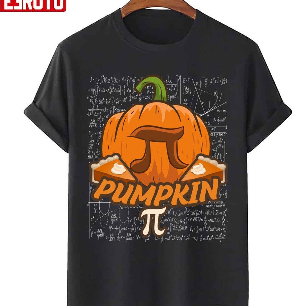 Pi Day Pumpkin Pie Math Funny Halloween Thanksgiving Unisex Sweatshirt