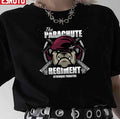 Pitbull Logo Parachute Regiment Unisex T-Shirt