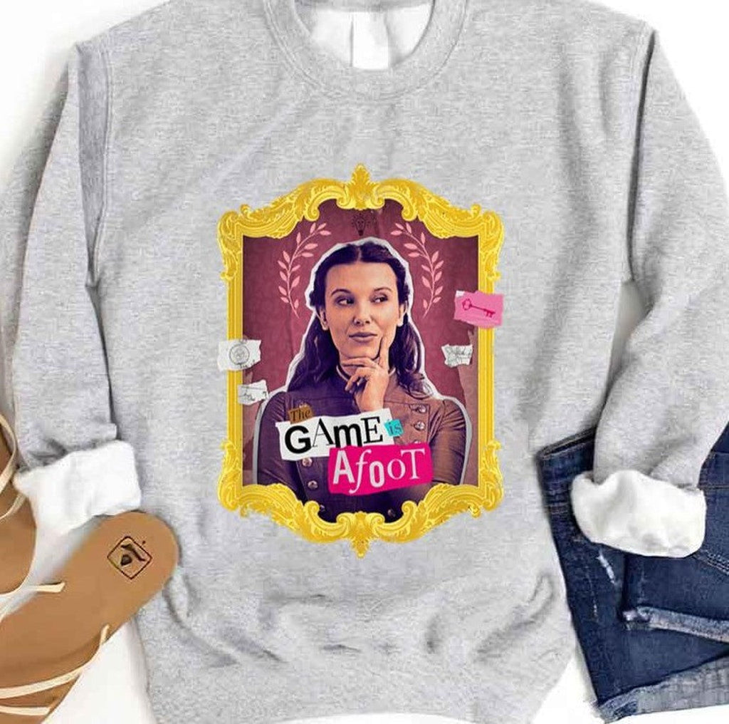 The Game Is Afoot Enola Holmes 2 Unisex Sweatshirt