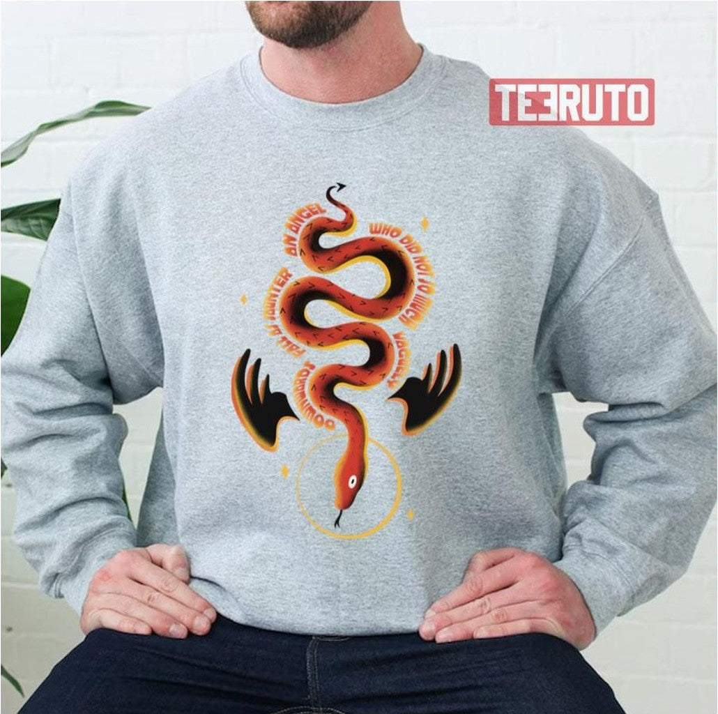 Saunter Vaguely Downwards Good Omens Unisex Sweatshirt