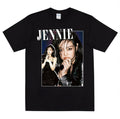 Black Design Blackpink Jennie Tribute Premium Unisex T-Shirt