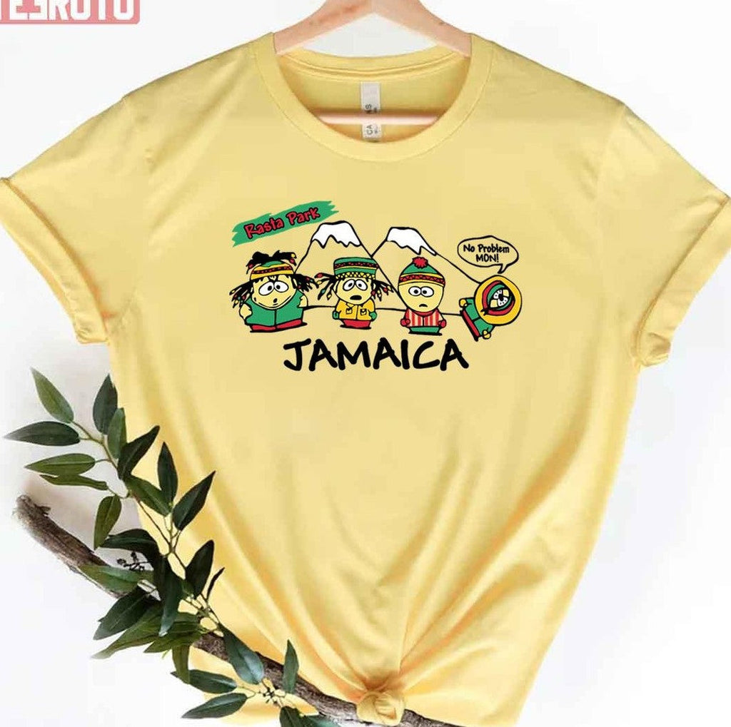 Smoke Park Rasta Park Jamaica Southpark Unisex T-Shirt