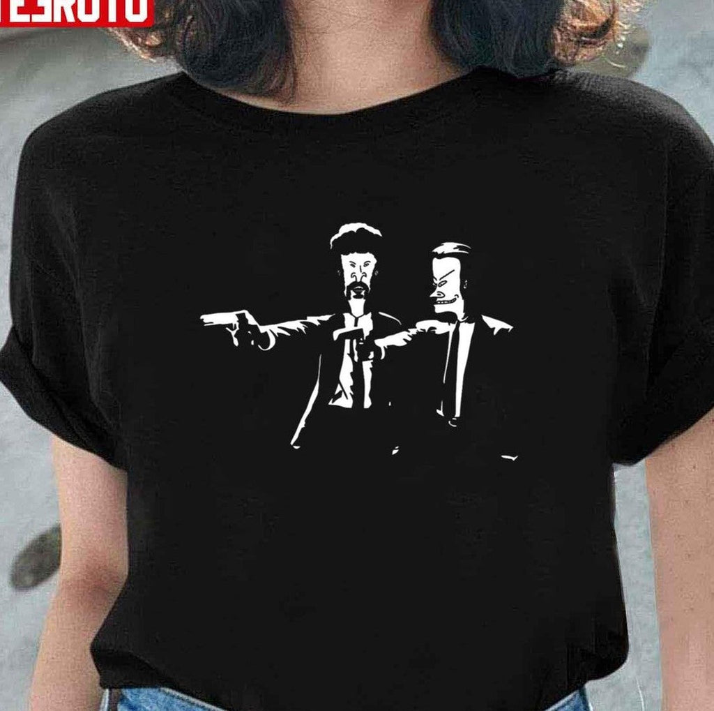 Beavis &amp; Butthead Pulp Fiction Unisex T-Shirt