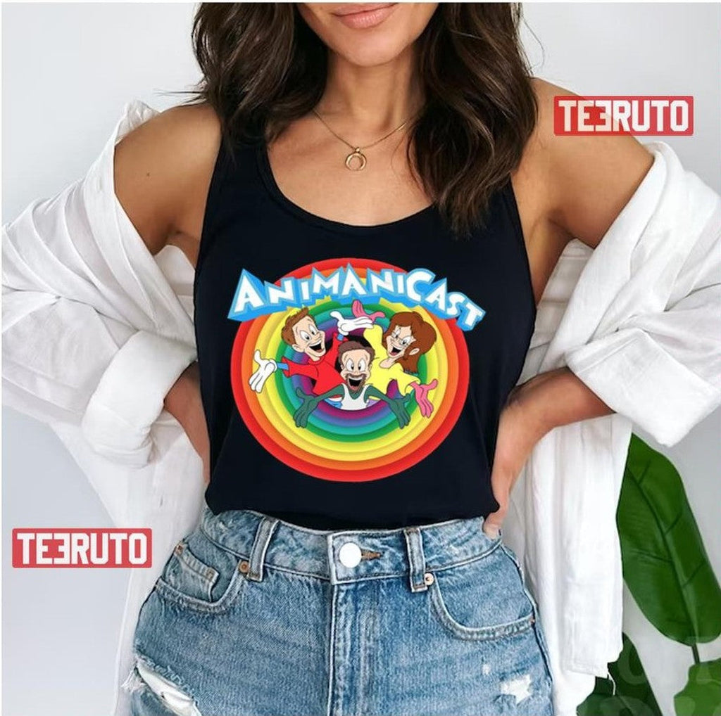 Animanicast Logo Tiny Toon Adventures Unisex Tank Top