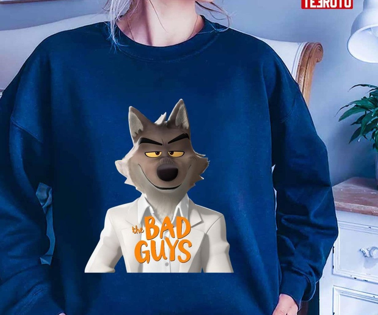 Mr Wolf The Bad Guys 2022 Film Unisex T-Shirt