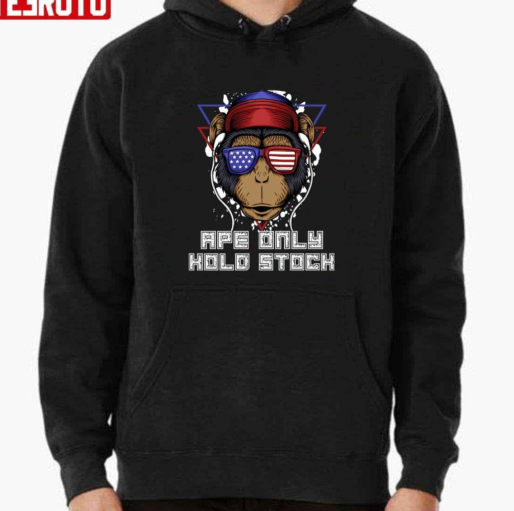 Ape Only Hold Stock US Glasses Unisex T-shirt
