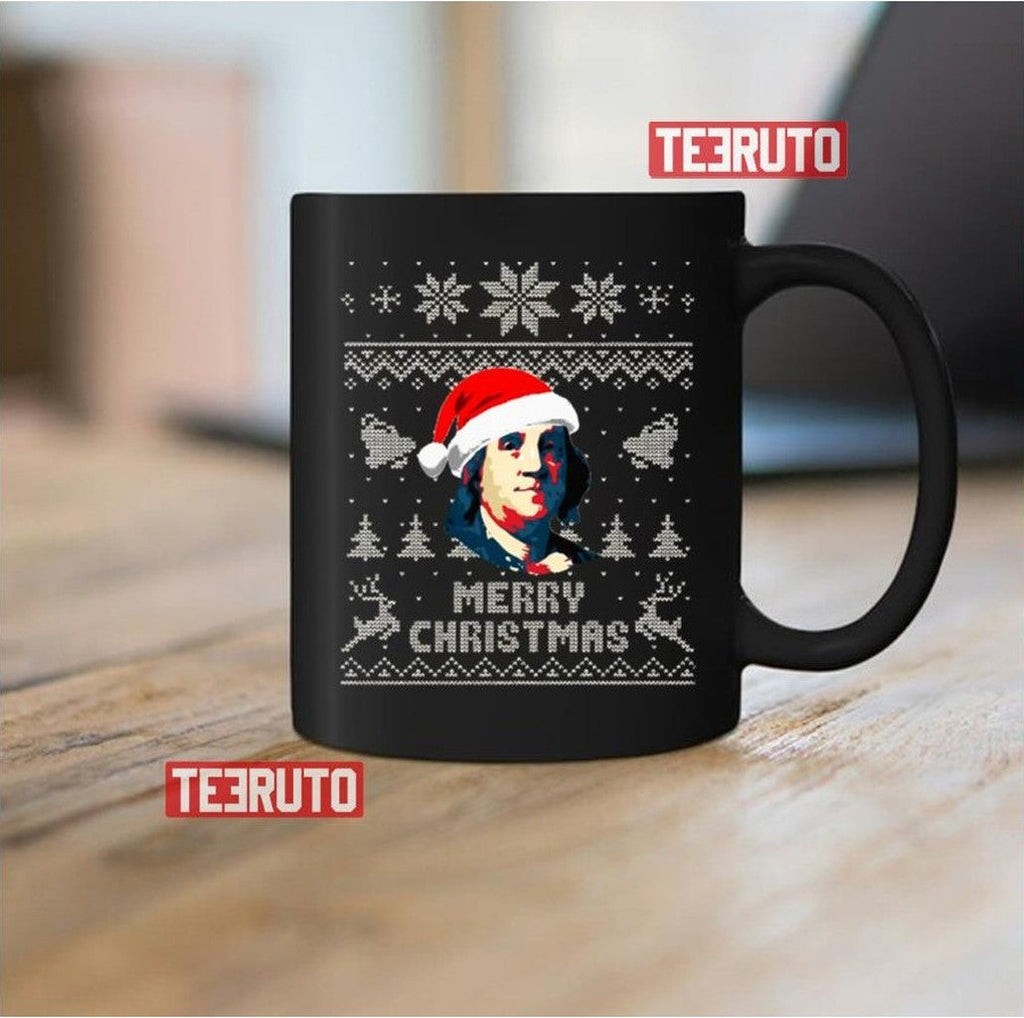 Benjamin Franklin Merry Christmas Unisex Sweatshirt