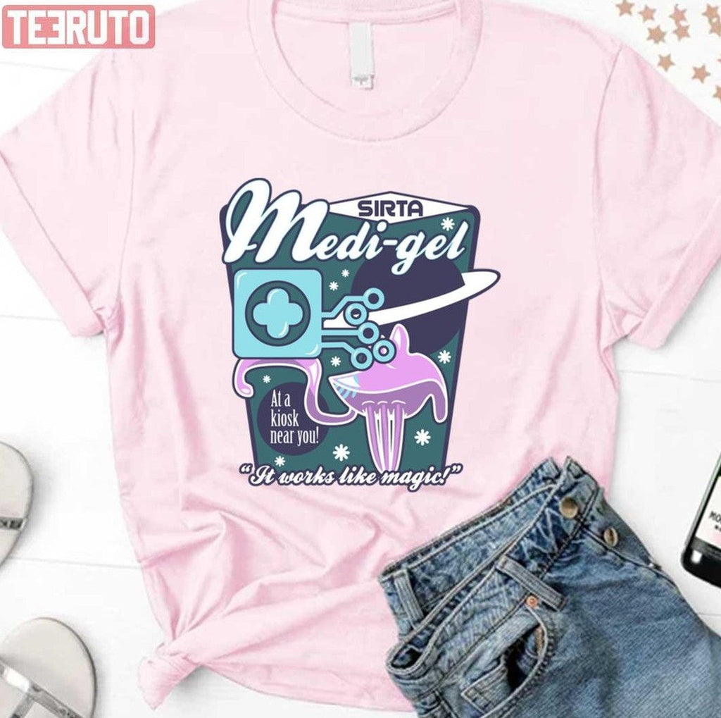 Sirta Medi Gel Advertisement It Works Like Magic Mass Effect Unisex Sweatshirt