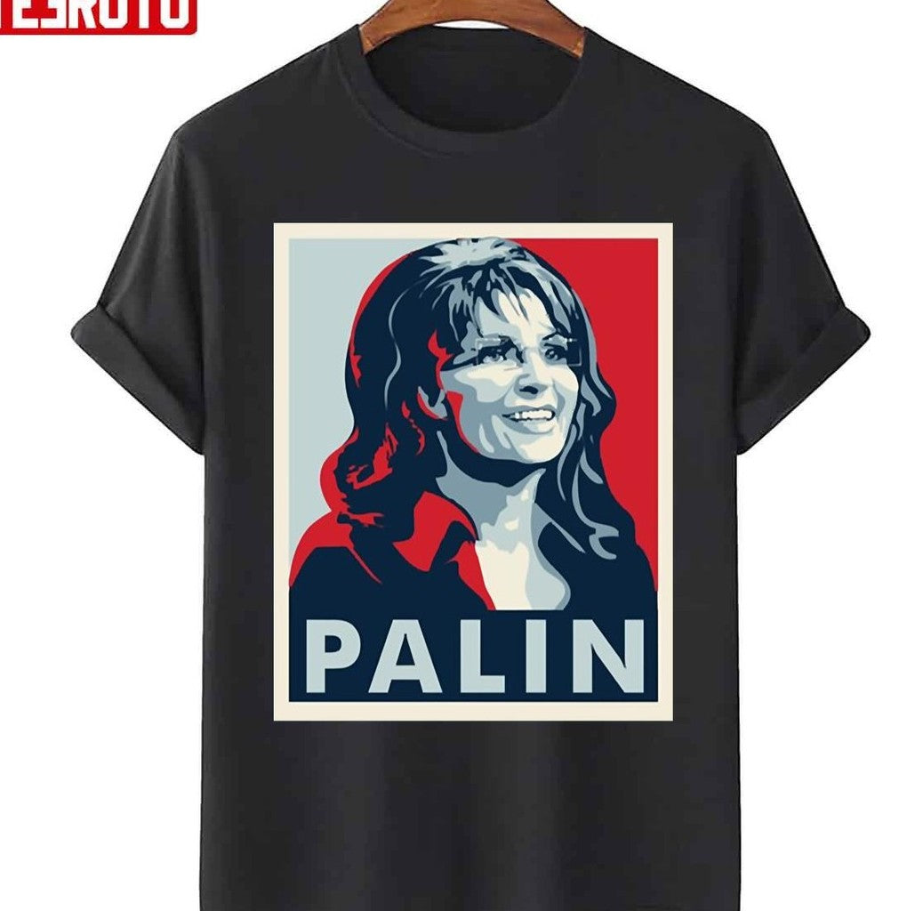 Sarah Palin Hope Art Unisex T-Shirt