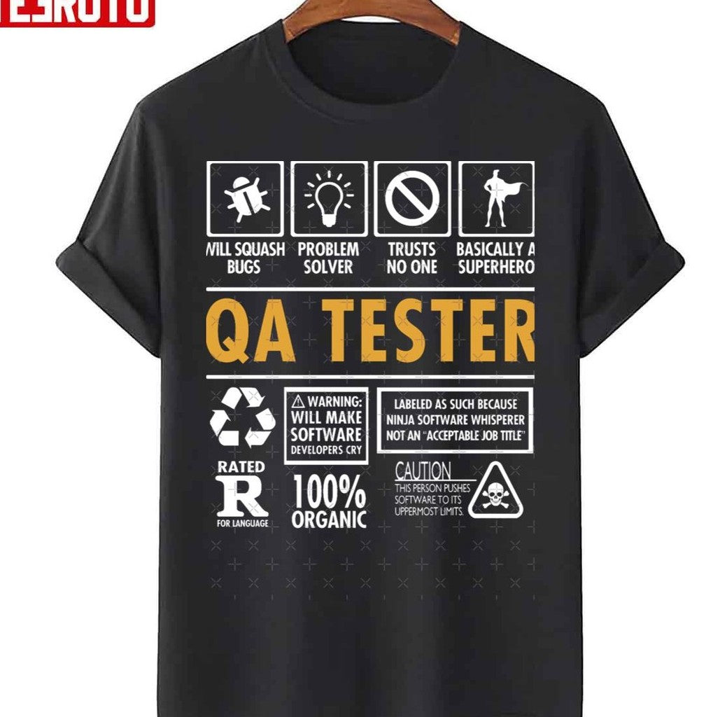 Qa Tester Funny Quality Assurance Job Graphic Unisex Sweatshirt