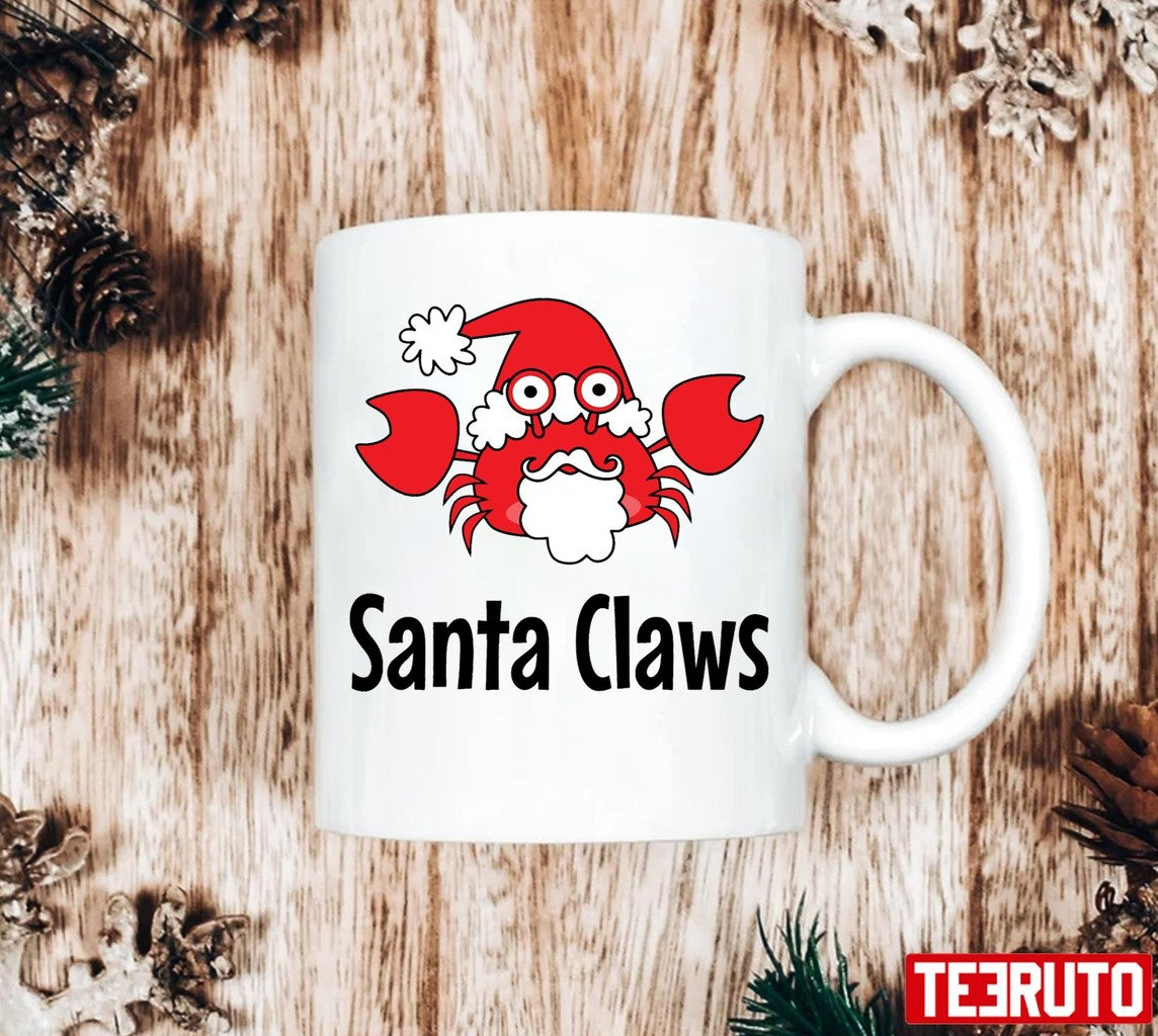 Santa Claws Crab Unisex Sweatshirt
