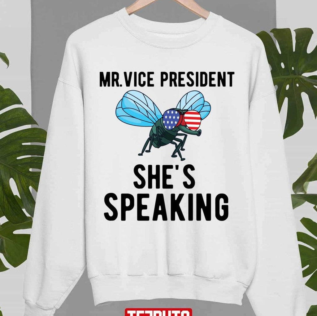 Mr Vice President She's Speaking Mike Pence Unisex Sweatshirt