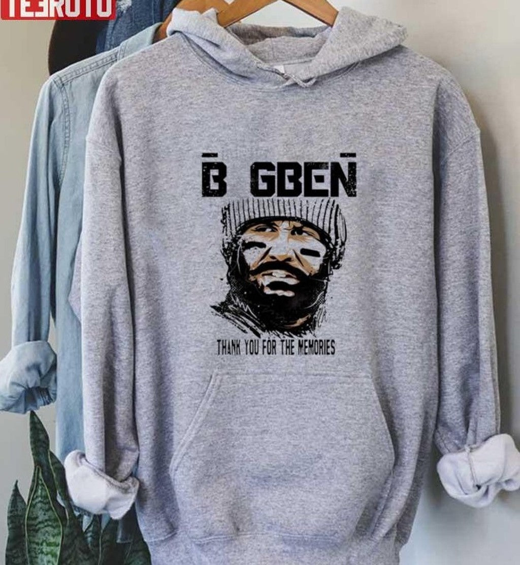 Roethlisberger B7g Ben Thank For The Memories Unisex Hoodie
