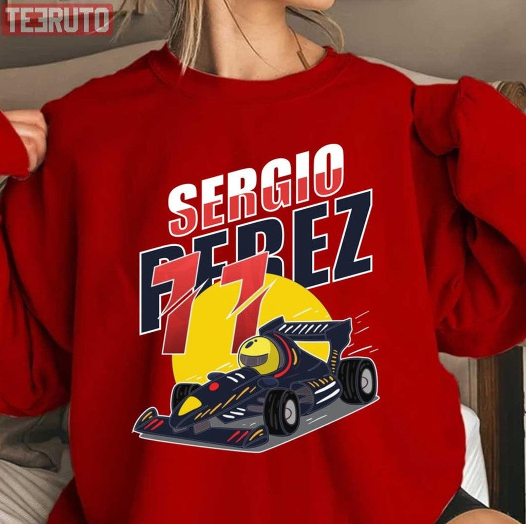 Sergio Perez Checo The Number 11 Legend Of Racing Unisex Sweatshirt