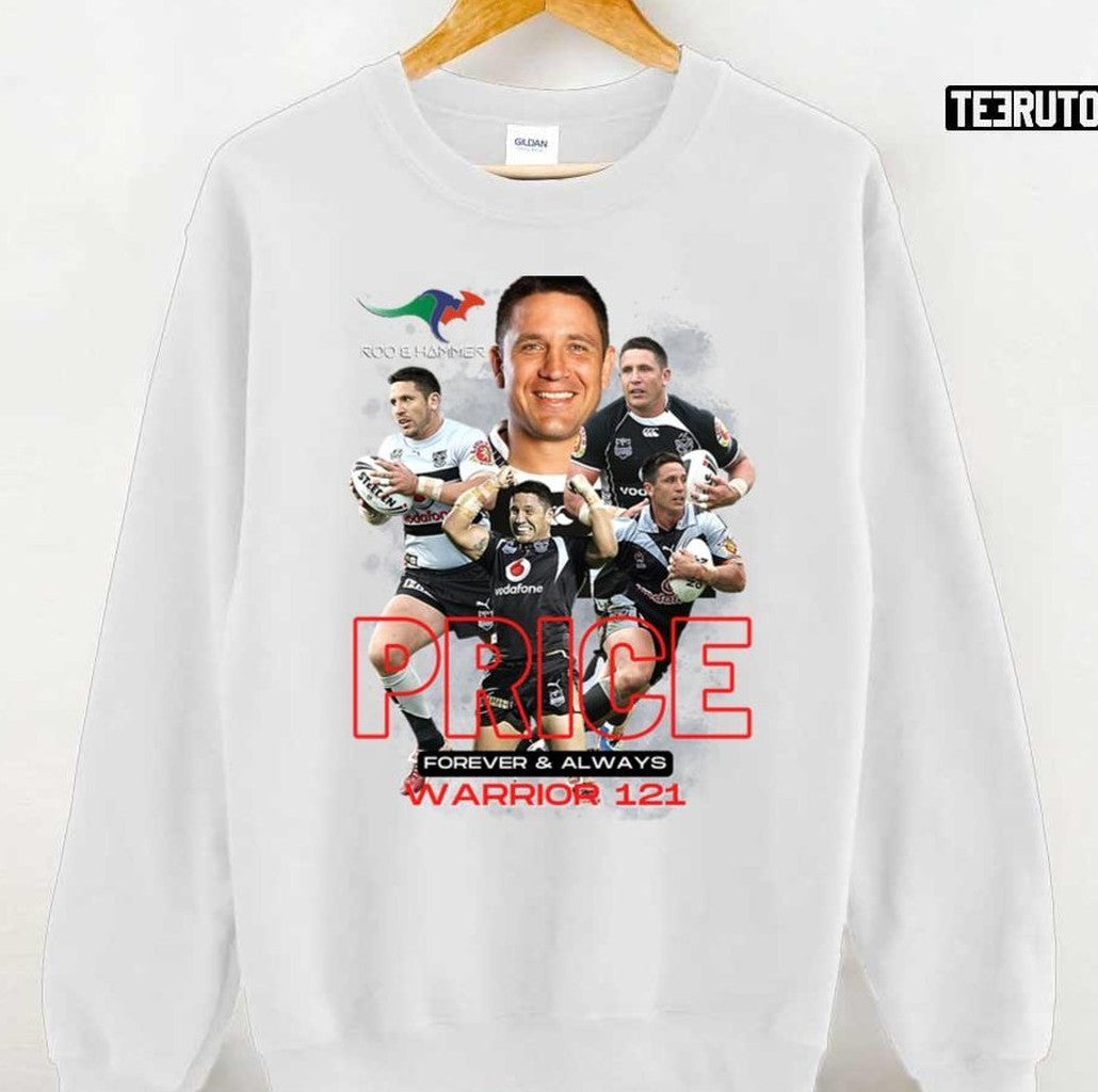 Price Forever &amp; Always Warrior 121 Rugby Unisex T-Shirt