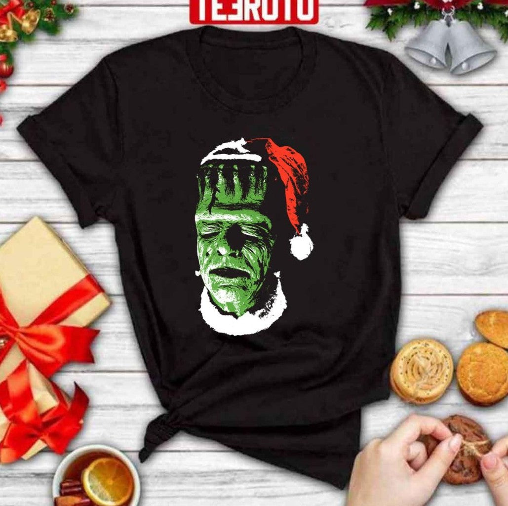 Santastein Frankenstein Monster Christmas Unisex Sweatshirt