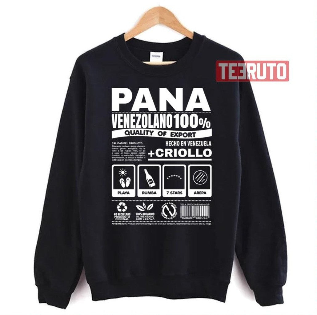 Pana Venezolano Funny Venezuela Unisex T-Shirt