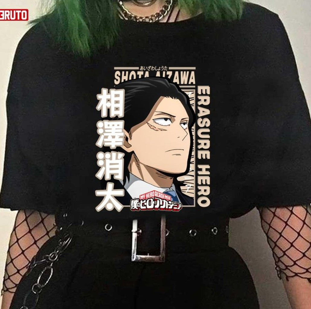 Shota Aizawa Eraser Thunders Mha Boku No Hero Academia My hero Academia Unisex T-shirt