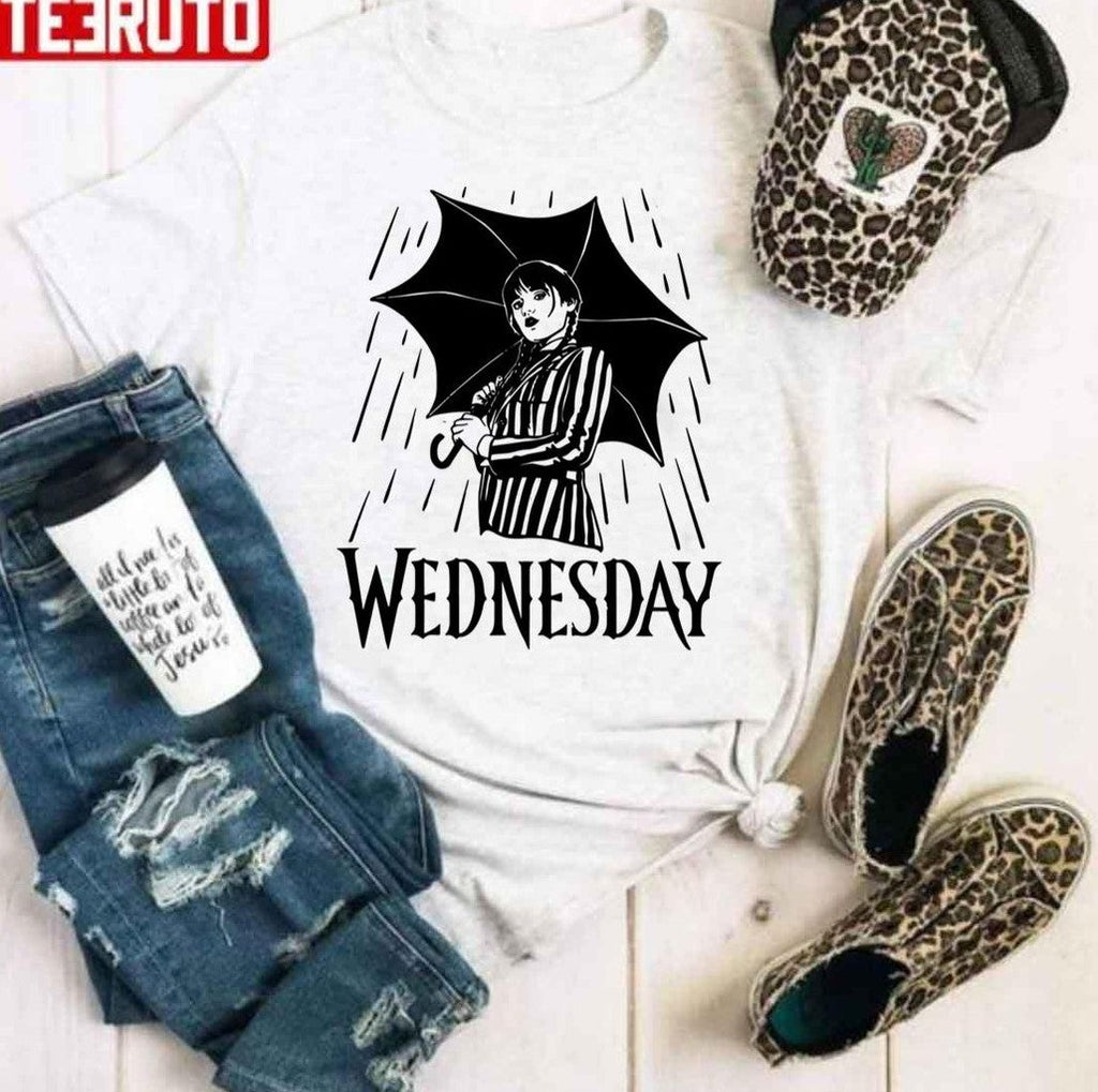 Black Cartoon Art Wednesday New Version 2022 Unisex Hoodie