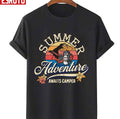 Summer Adventure Awaits Camper Calling Art Unisex T-Shirt