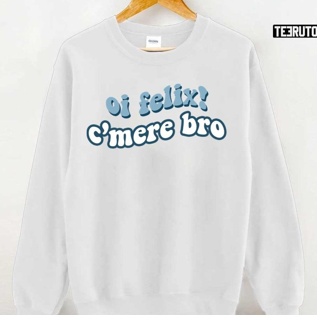 Bangchan Oi Felix C'mere Bro Stray Kids Unisex T-Shirt