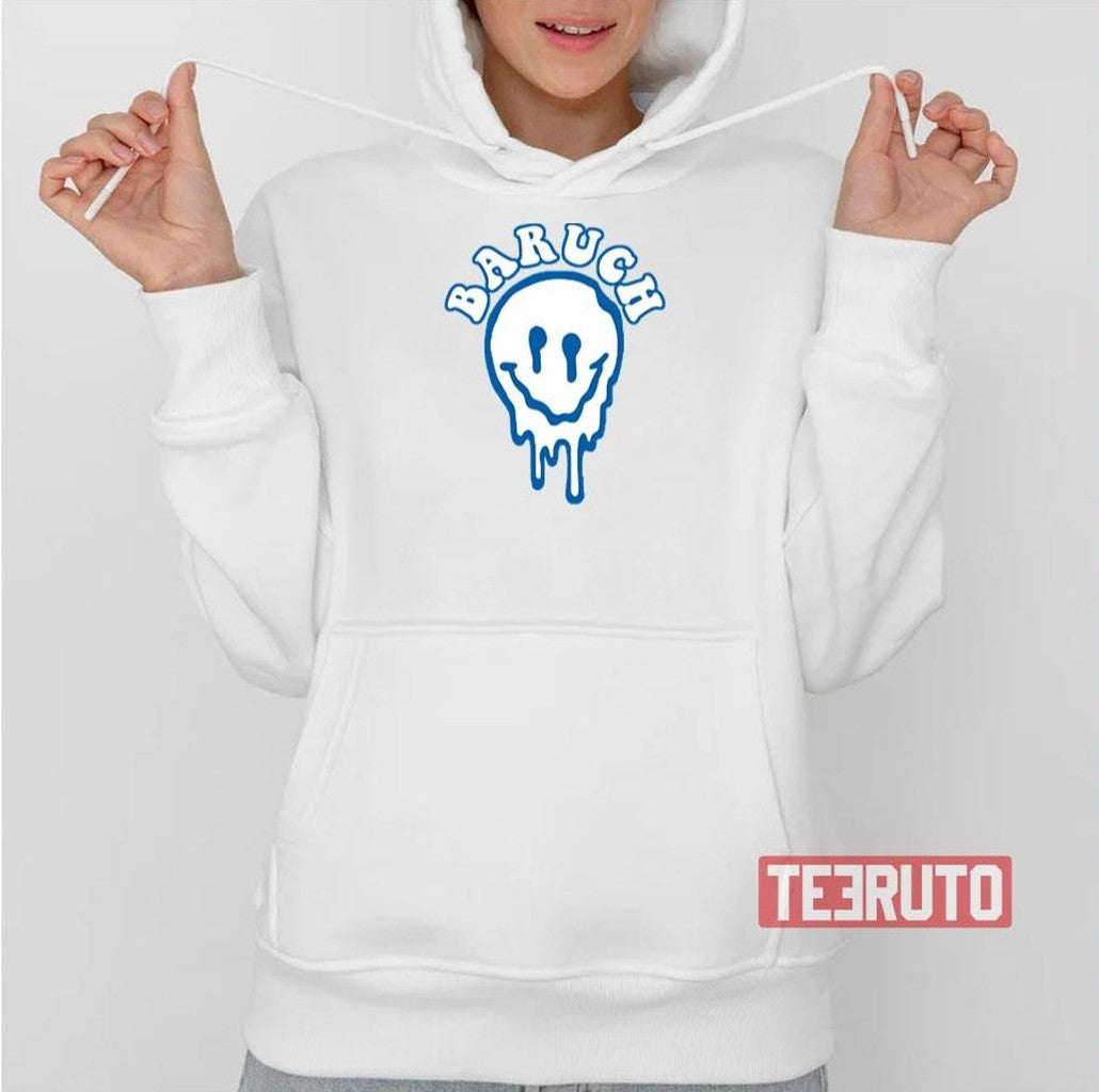 Baruch Melted Smiling Face Baruch College Unisex T-Shirt