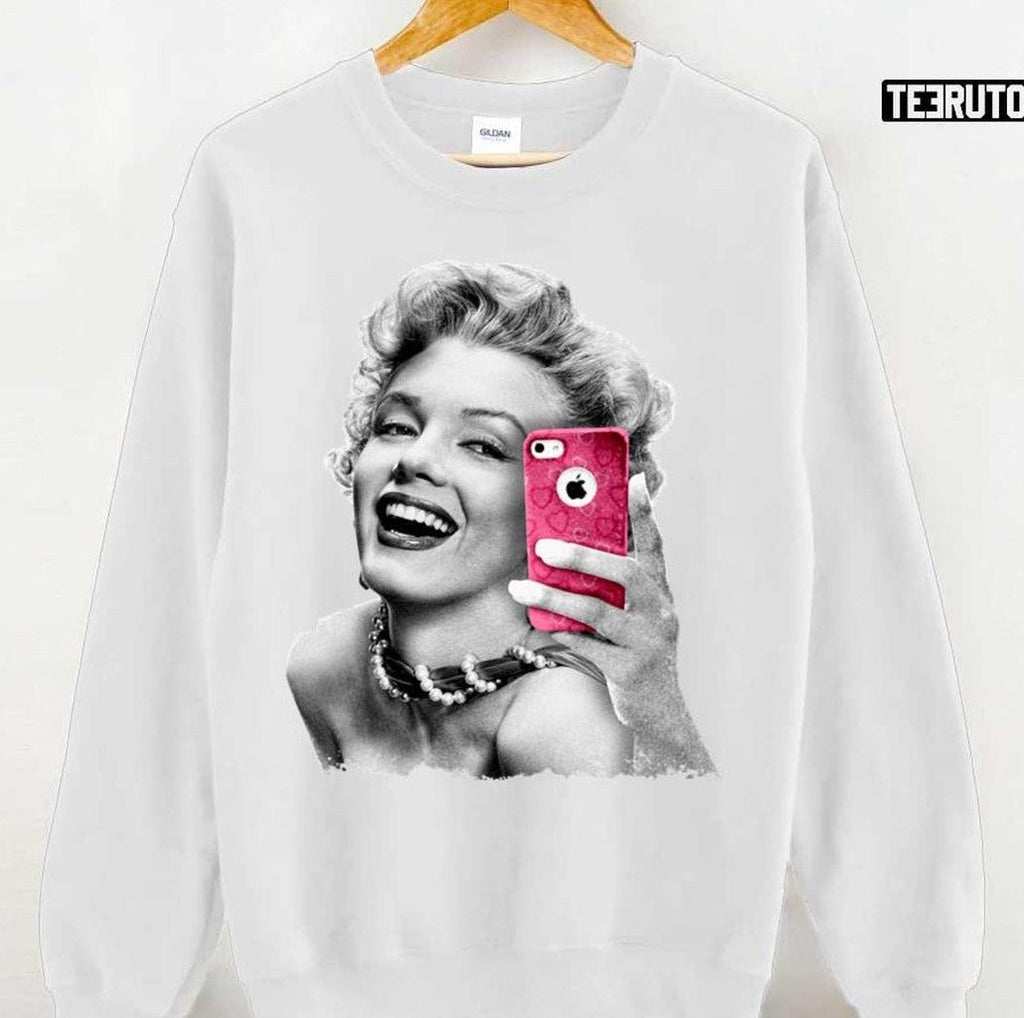 Selfie Marilyn Meme Unisex T-shirt