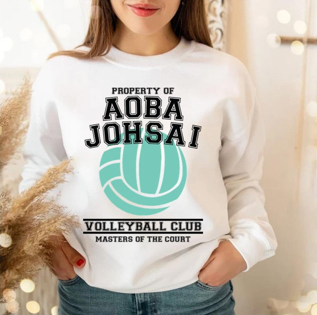 Property Of Aba Johsai Team Master Of The Court Unisex Sweatshirt