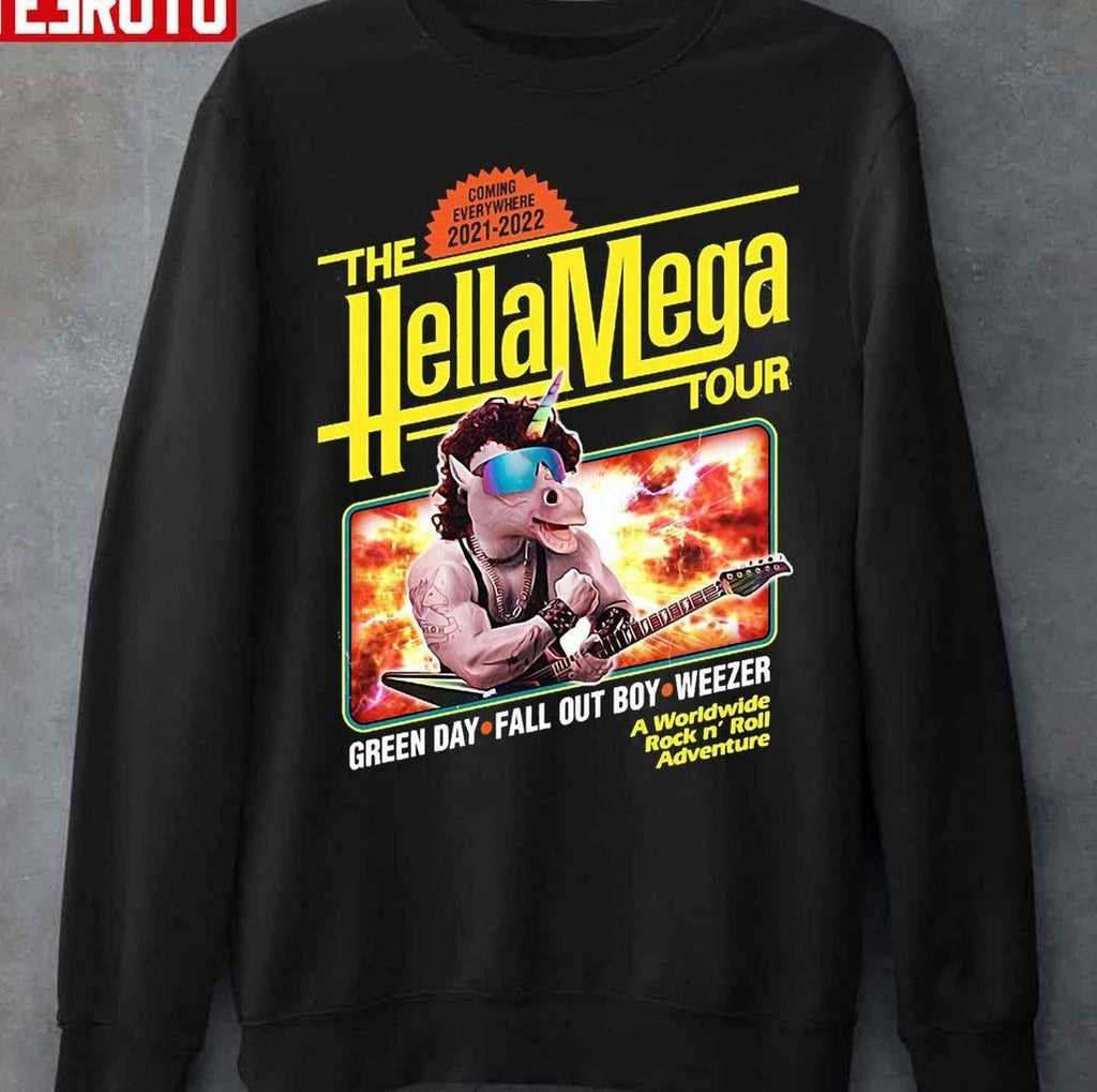 The Hella Mega Tour 2022 Rock Bands Graphic Unisex T-Shirt